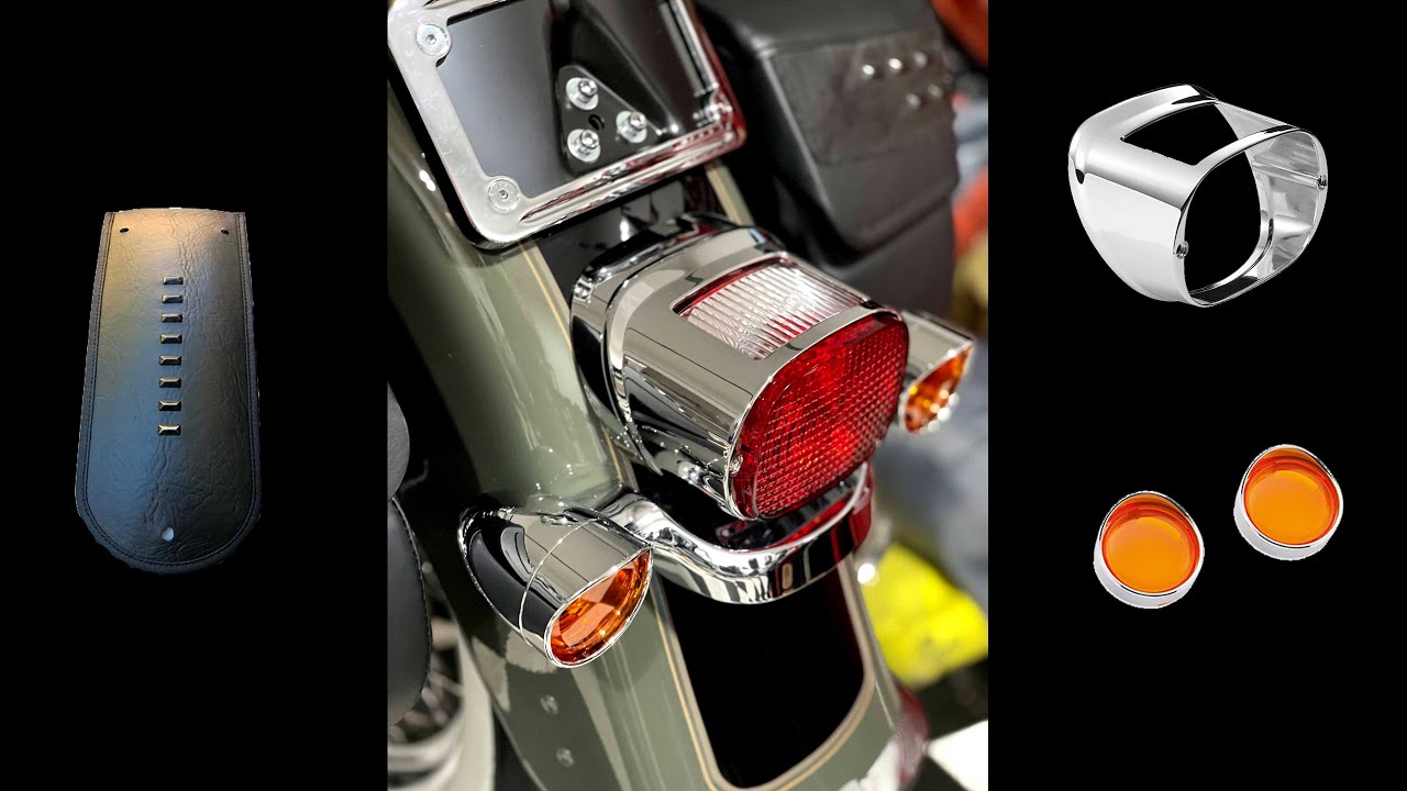 Installed Several Accessories on my 2021 Harley Davidson Heritage Classic Part 1