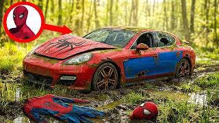Restoration of MILES MORALES' Abandoned Car | Fully Restore Forgotten Spider-Man Car