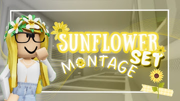 SUNFLOWER SET MONTAGE🌻 | Murderers vs. Sheriffs