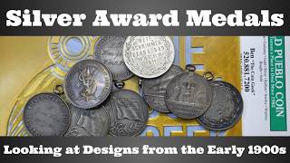 Silver Award Medals - Swimming - Looking at Designs from the Early
