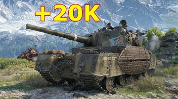 World of Tanks Type 5 Heavy - Over 20K Combined Damage.