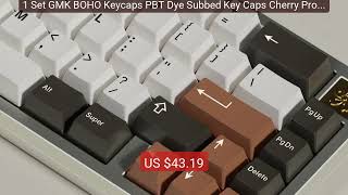 1 Set GMK BOHO Keycaps PBT Dye Subbed Key Caps Cherry Profile... — Amazing Value 2026 | Must Have!