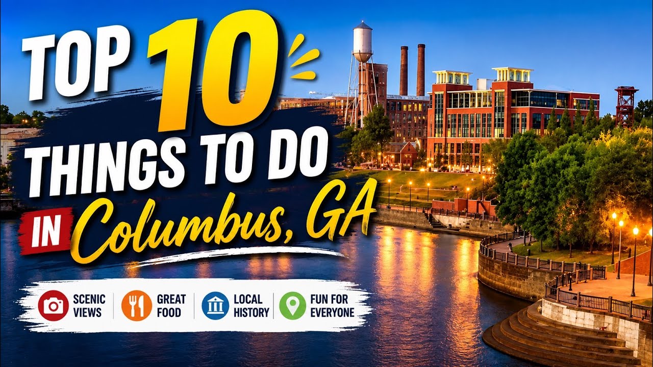 The BEST Things to Do in Columbus, GA (Local Guide) - YouTube