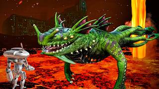 The Active Lava  Zone of This Alien Planet's Ocean Is TERRIFYING! | Subnautica Modded Ep. 6