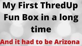 ThredUp Fun Box Unboxing. To Resell??? Lol. Depends where it comes from.