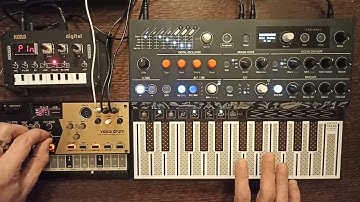 Hypnotic Electronic Music, Korg volca drum Korg NTS-1 Korg volcamix et Arturia microfreak