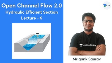 Hydraulic Efficient Section | Lec 6 | Open Channel Flow 2.0 | GATE/ESE 2022 | Mrigank Saurav