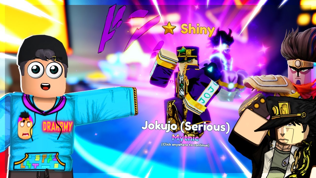 Max Level Jotaro Kujo Showcase  Anime Adventures  YouTube