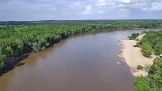 Drone coverage of Altamaha river at Morris Landing. 5/1/22