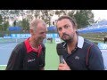 Henri leconte interviews thomas muster at optima open