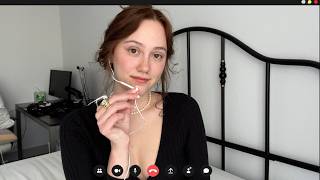 ASMR | INAUDIBLE GOSSIPING👄🤫 with the APPLE MIC #lofi #asmr #inaudiblewhispering #facetime