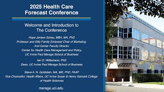2025 Health Care Forecast Conference | Welcome and Introductions