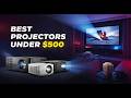 TOP 5 Best Projectors Under $500 2026 | Budget Projectors Under $500 For Home Theater