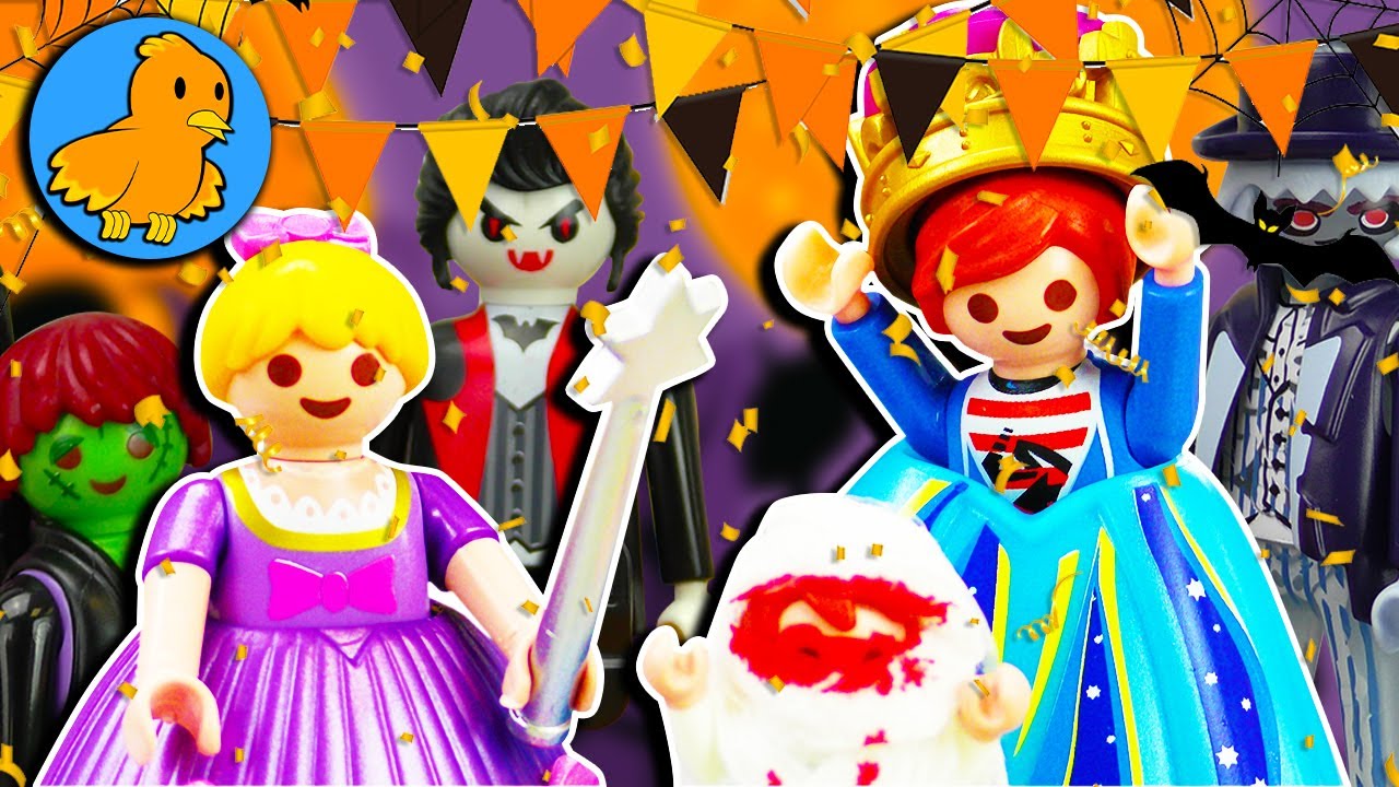 GRUSELIGE HALLOWEEN FEIER BEI FAMILIE VOGEL | Wer hat das beste Kostüm? | Playmobil Film Deutsch