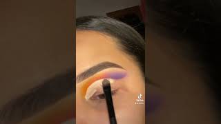 Rainbow cut crease #shorts