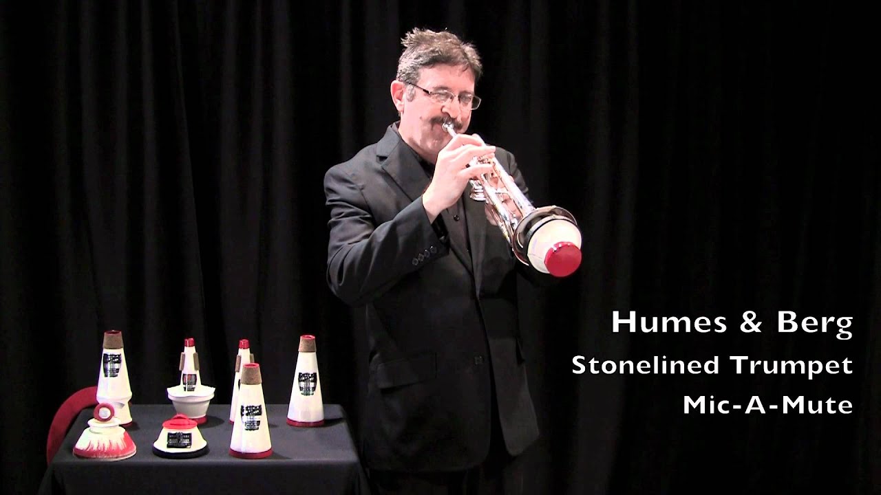 Humes & Berg Stonelined Trumpet MicAMute (104) YouTube