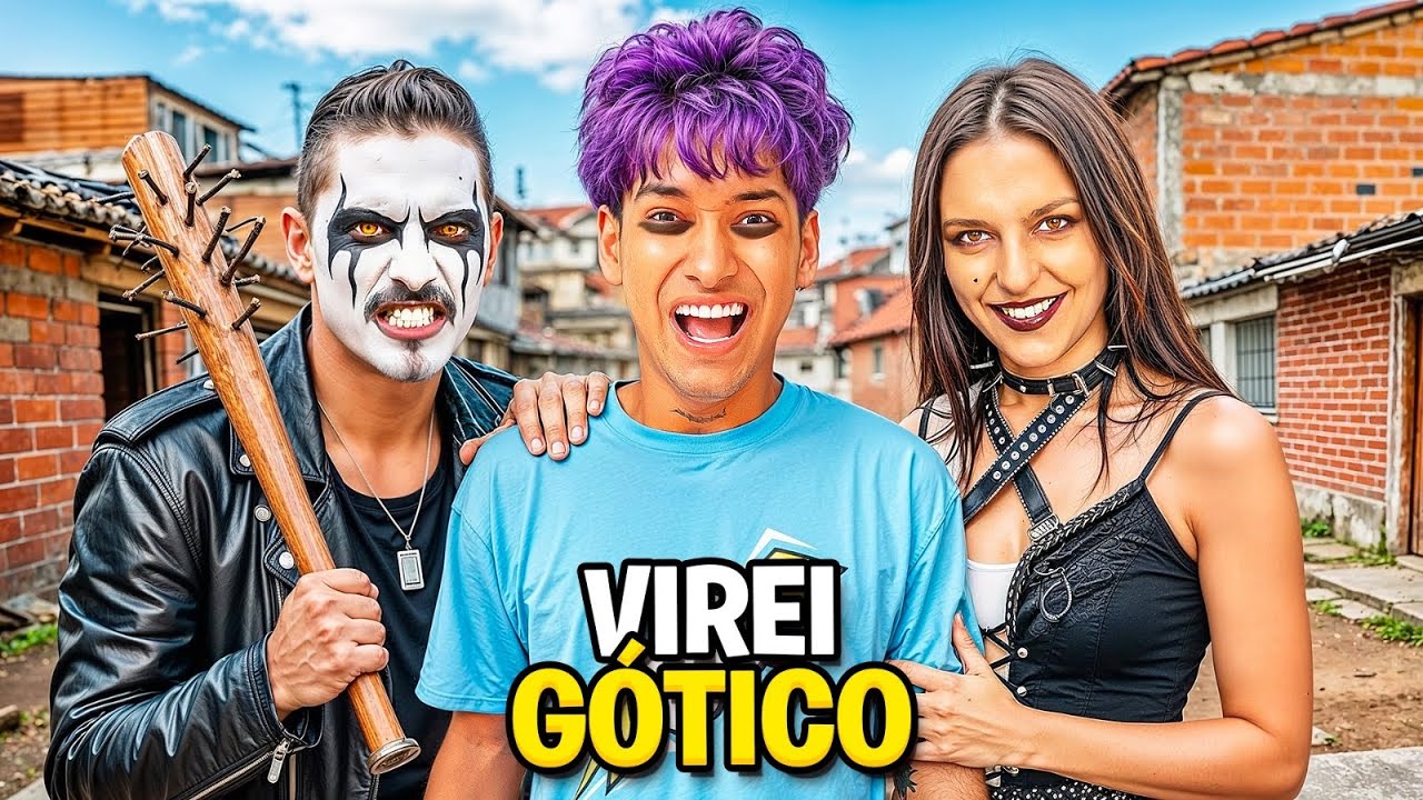 AGORA FAÇO PARTE DA FAMÍLIA DA MALVERA NAMORADA DA DARKWEB - VIREI GÓTICO