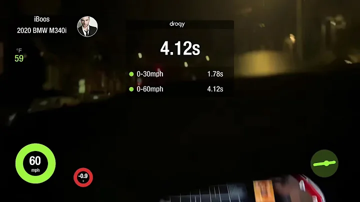 2020 M340i 0 to 60mph Rear Wheel Drive with Launch Control