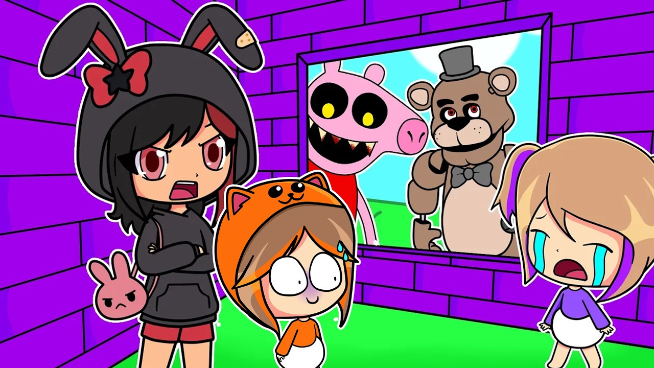CONSTRUYE para PROTEGER a BEBÉ LYNA y MANDARINA en Roblox