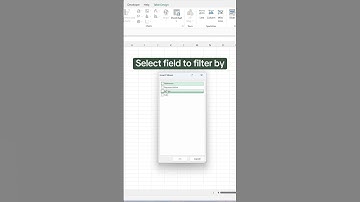Hoe u filterknoppen in Excel invoegt 🗂️