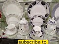 crockery items fancy tea set coffee set bone china