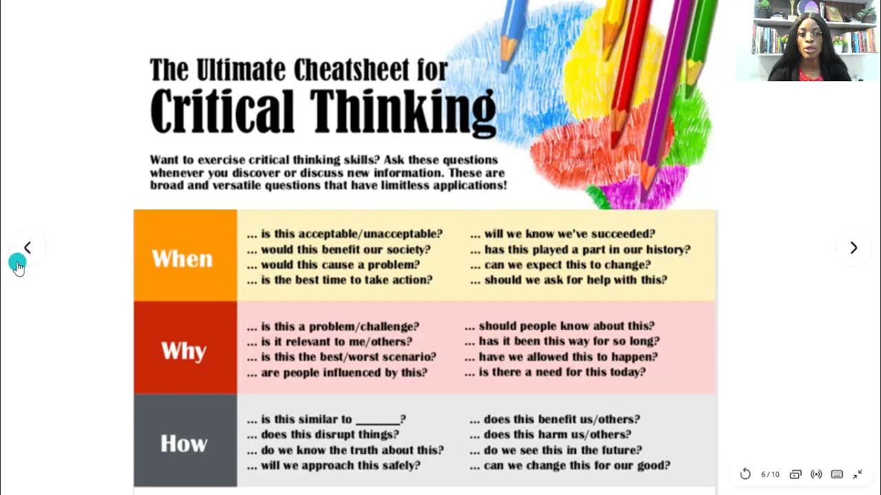 critical thinking for better judgement and decision making