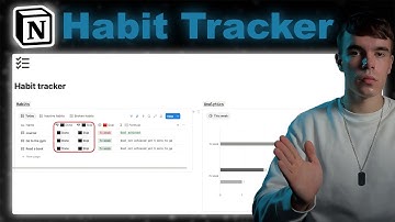 Ultimate Notion Habit tracker Tutorial + Free Template