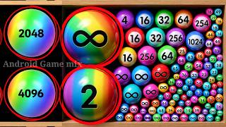 🌈😂 SURROUND AND MERGE 2048,4096, 1,000,000,000,000.∞ 🆚 Imposter Choice- Hungry Balls Gameplay part#7 screenshot 2