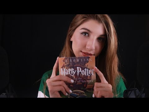 ASMR Up-Close, Inaudible/Unintelligible Whispers ~ Tapping, Page Turning, Book Tingles