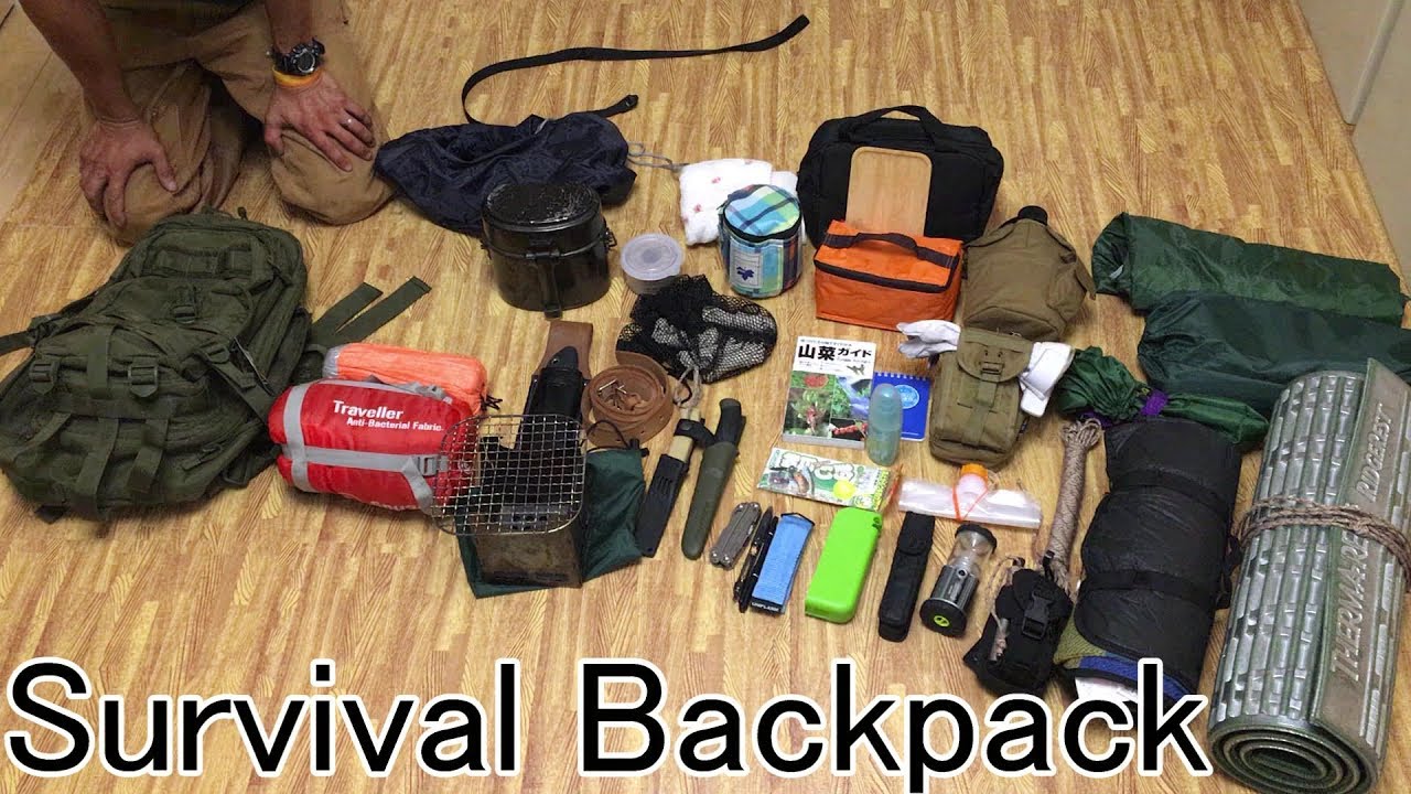 Survival Backpack - YouTube