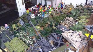 Oliver&#39;s LEGO Tanks Exhibition room - прямая трансляция - угадай все модели танков и напиши в чат!