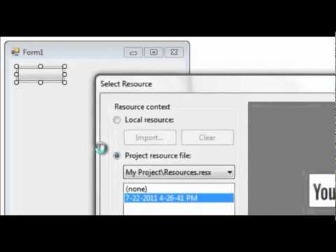 Visual Basic 2010 Link Button Tutorial.wmv