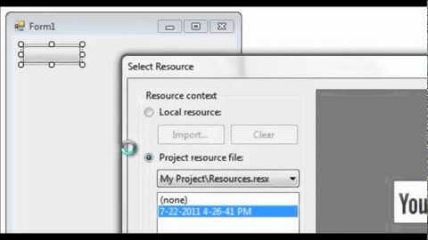 Visual Basic 2010 Link Button Tutorial.wmv