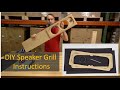 How to build a diy speaker grill  css grill kit