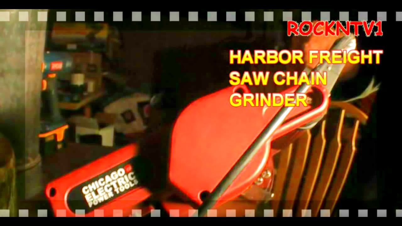 Chainsaw sharpener Howto use to sharpen chain - YouTube