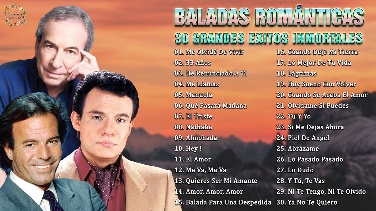 30 GRANDES EXITOS INMORTALES DE JULIO IGLESIAS, JOSE LUIS PERALES, JOSE ...