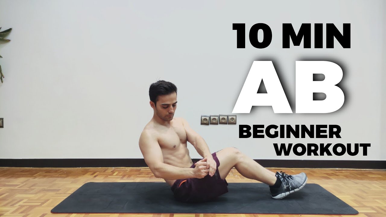 10 MIN BEGINNER AB WORKOUT | No Equipment - YouTube