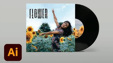 Creating A Custom Album Cover | Illustrator Marketing Challenge | Adobe Creative Cloud