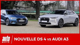 Nouvelle DS4 vs Audi A3 : premier comparatif avant l'essai