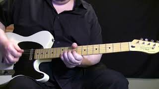 Happy Go Lucky Guitar Lesson + Backing Track - Don Rich