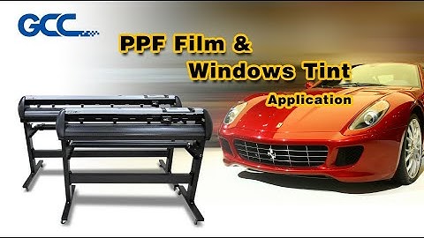 PPF Film and Windows Tint Application l GCC Vinyl Cutter