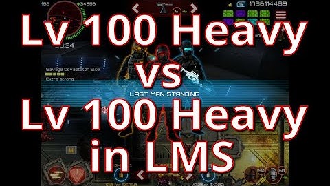 Lv 100 Heavy vs Lv 100 Heavy in Last Man Standing [SAS: Zombie Assault 4] Version 2.0.1