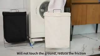 Minimalist laundry basket 🧺 Perfect for organizing dirty clothes ✨
