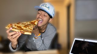 Attempting To Eat The World’s Largest Pizza Slice!!!