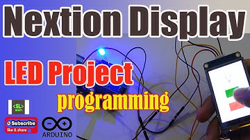 LED controlling with Nextion Display (Programming)
