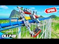 I built a rollercoaster that makes you fly like a bird...(Planet Coaster Mega Park)