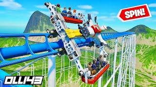 I built a rollercoaster that makes you fly like a bird(Planet Coaster Mega Park)