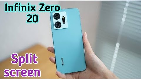Split Screen Enable In Infinix Zero 20, How To Enable Dual Screen In Infinix Zero 20,