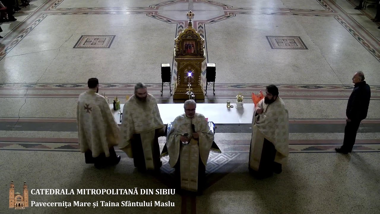 Pavecernița Mare și Taina Sfântului Maslu