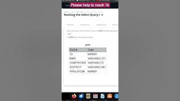 hackerrank SQL solution 1 | revising the select query 1 #python #hackerranksolution #sql #hackerrank